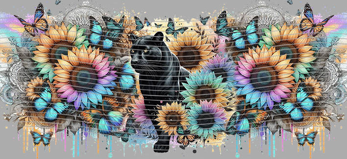 16oz Sunflower Girl-SU-52